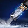 ONERIOUS 3 in 1 Portable Car Vacuum Cleaner with Blower | USB Rechargeable Wireless Handheld Car Vacuum Cleaner Traveling, Camping Reusable,Portable,Rechargeable